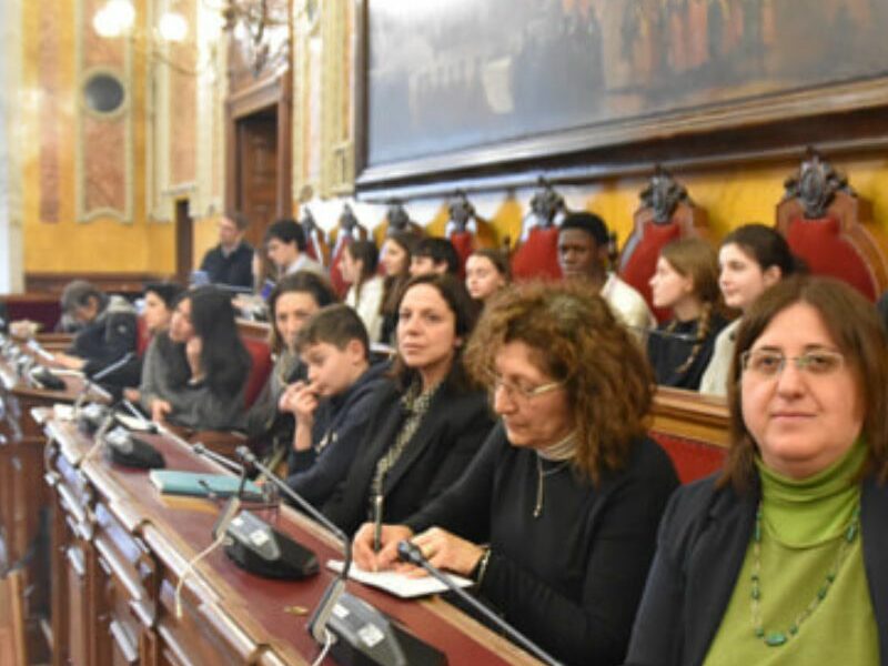 Incontro nella sala del Consiglio Comunale di Parma, in occasione della Giornata Nazionale della Cura