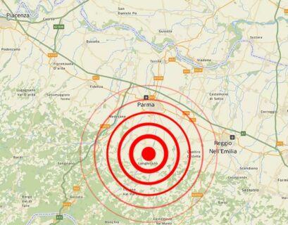 Quattro scosse di terremoto fra Felino e Calestano fra la mezzanotte e l'una di oggi