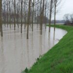 Il fiume Enza supera la soglia rossa, allarmato il sindaco Guerra, da oggi allerta arancione per piogge