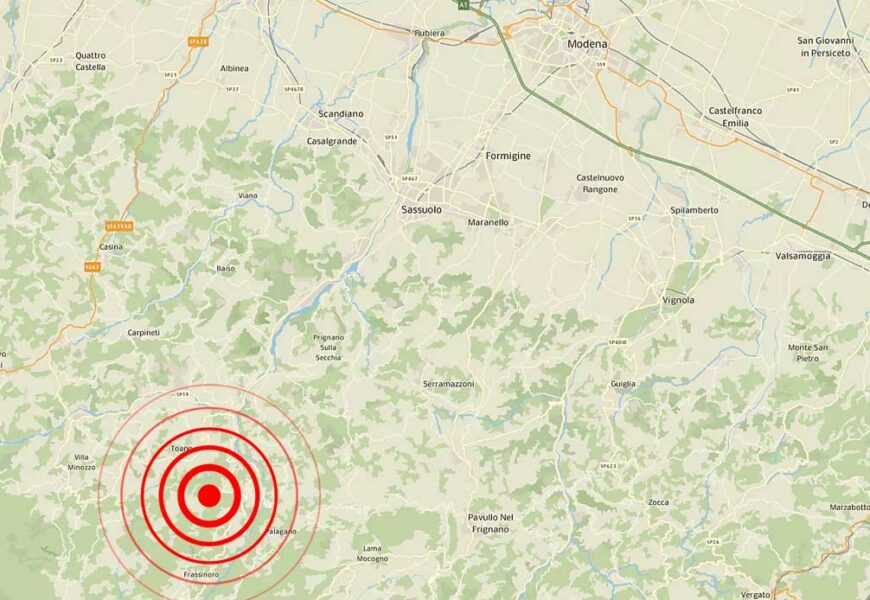 Le scosse continuano in provincia di Parma - terremoto