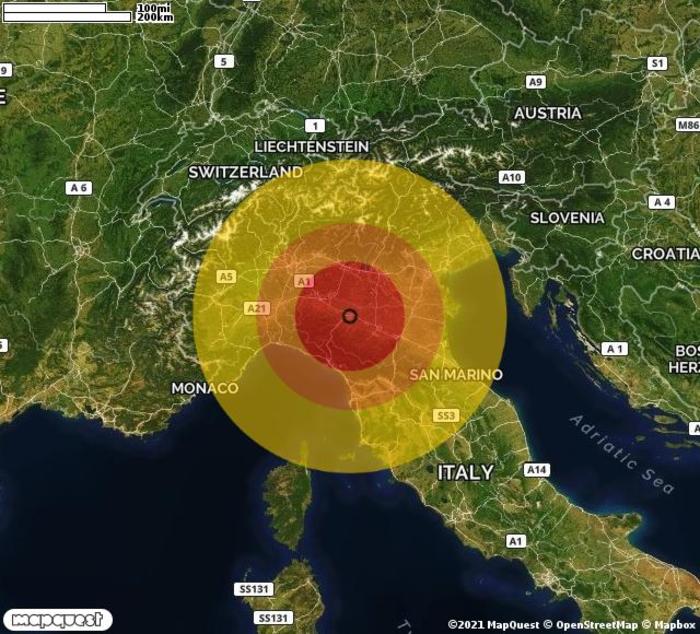 La terra trema a Parma e Modena, scosse lievi ma multiple