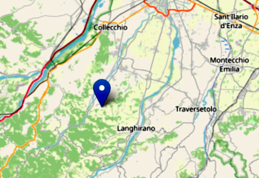 Nuova scossa di terremoto con epicentro a sei chilometri da Langhiarano