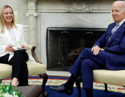 Incontro fra Joe Biden e Giorgia Meloni, si discute della presidenza italiana al G7