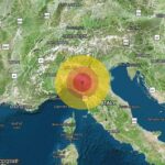 Nuove scosse di terremoto in provincia di Parma, a Fornovo di Taro, la più forte di magnitudo 2.6